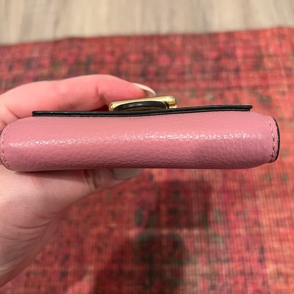 Coach Pepper Wallet in Red Colorblock - Picture 3 of 8